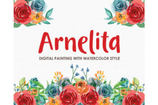 Arnelita - Watercolor Floral Style Clipart Review
