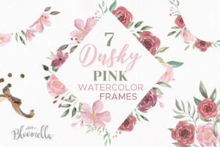 Dusky Pink Frames Watercolor Set Review