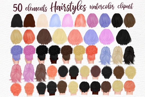 Hairstyles Clipart, Custom Hairstyles Review