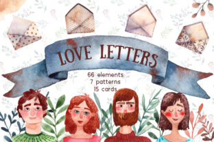 Love Letters - Watercolor Clip Art Set Review