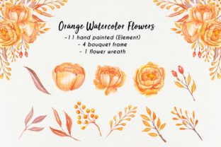 Orange Watercolor Flowers: A Designer Review