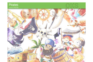 Pirate Watercolor Illustrations for Design