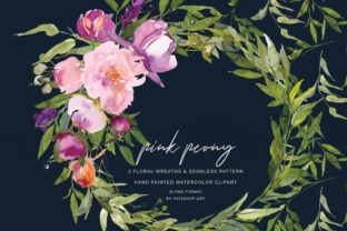 Watercolor Pink Peony Wreaths: A Seller's Review